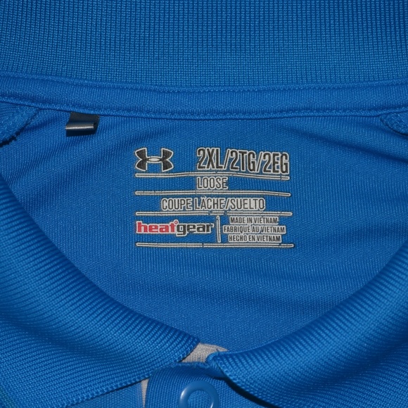 UNDER ARMOUR LOOSE HEATGEAR POLO - Picture 6 of 8